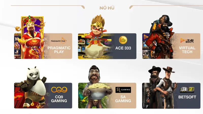 Slot game uw99 đa dạng